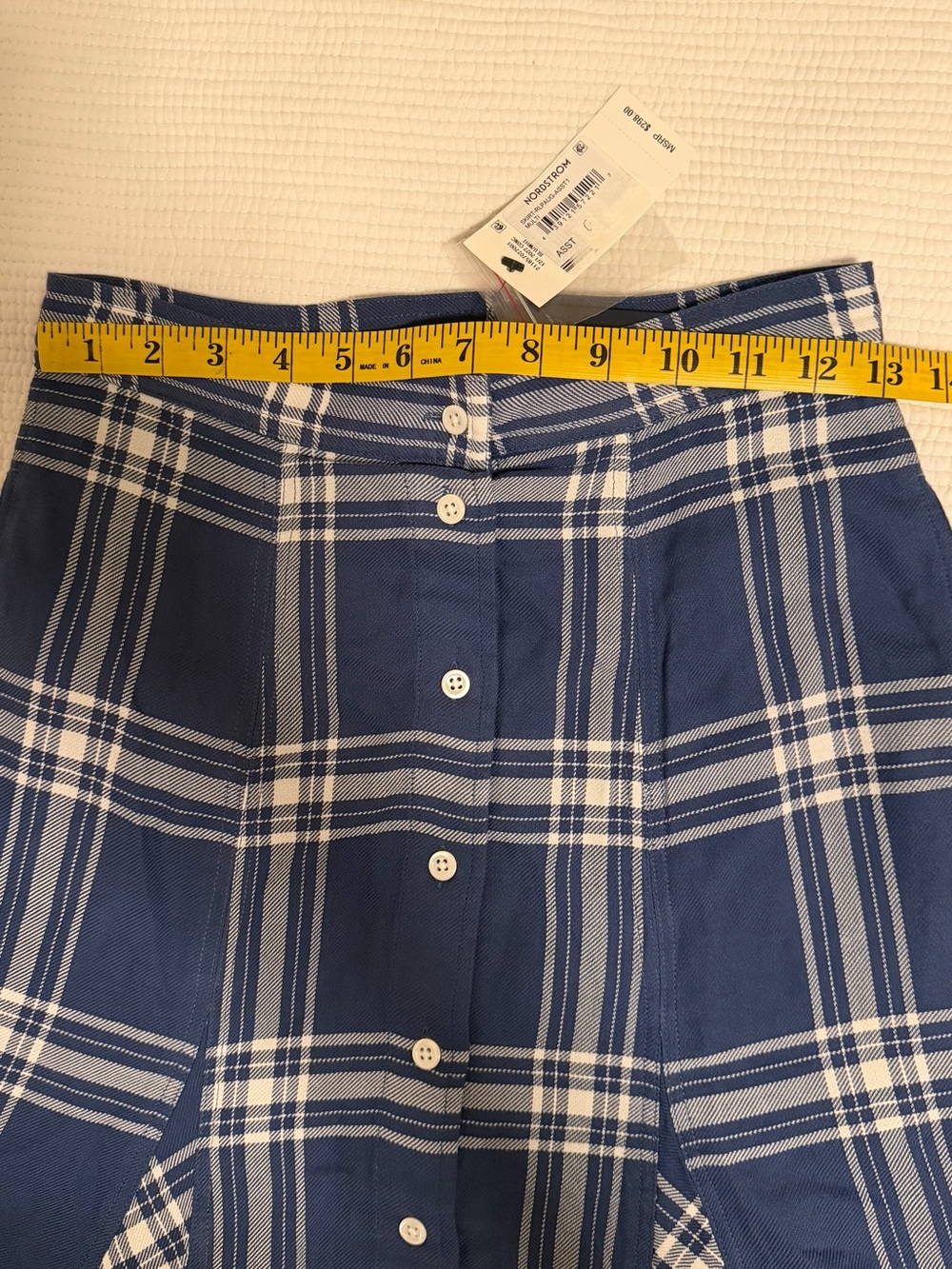 Polo by Ralph Lauren Button-Front Twill Midi Skirt, Size 0, Waist About 26” - Picture 15 of 16